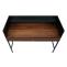 Schreibtisch HWC-J79, Brotisch Computertisch Arbeitstisch, Schublade 120x50cm Holz Metall ~ Walnuss-Optik