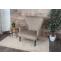 Stimmungsfotos vor ansprechendem Ambiente fr Produkt Lounge-Sessel HWC-K37, Cocktailsessel Polstersessel Sessel, Samt (280g/m) ~ taupe