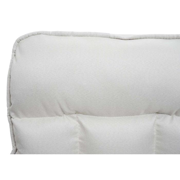 Esszimmerstuhl HWC-K40, Stuhl Polsterstuhl, 160kg belastbar Rckenlehne verstellbar Metall ~ Stoff/Textil creme-beige