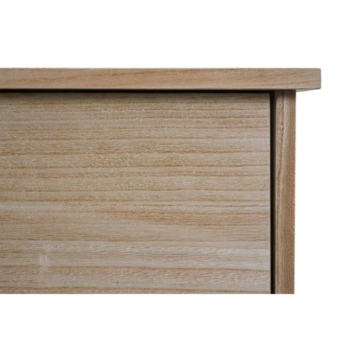 Schuhkipper HWC-K45, Schuhschrank Schuhregal, 81x60x25cm 2 Klappen, MDF aus Paulownia MVG-zertifiziert ~ naturbraun