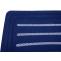 2er-Set Konferenzstuhl HWC-K51, Besucherstuhl Freischwinger, 150kg belastbar Stoff/Textil ~ blau