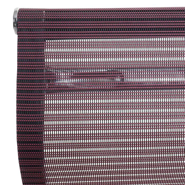 Brostuhl HWC-K53, Drehstuhl Schreibtischstuhl Computerstuhl, Netzbezug Stoff/Textil ~ weinrot