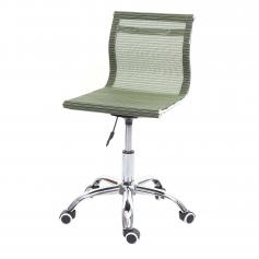 Bürostuhl HWC-K53, Drehstuhl Schreibtischstuhl Computerstuhl, Netzbezug Stoff/Textil ~ grün