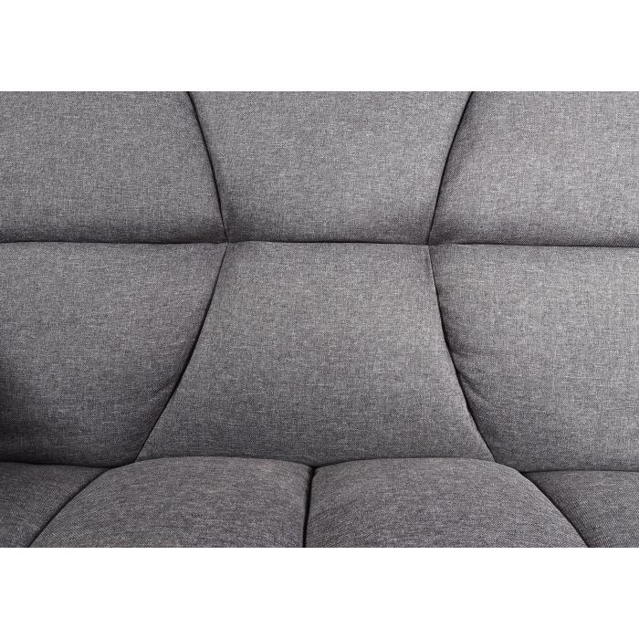 Schlafsofa HWC-K65, Schlafcouch Bettsofa Gstebett, Schlaffunktion Liegeflche 170x104 cm ~ Stoff/Textil grau