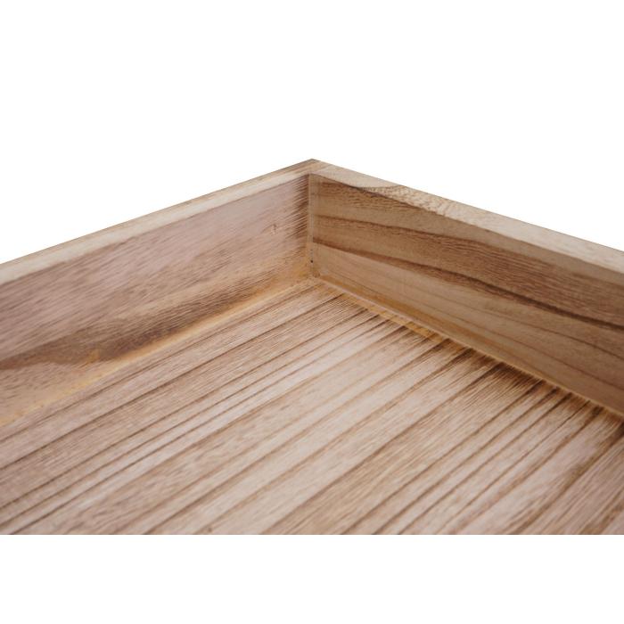 B-Ware (Ablage vermakt SK2) | Regal HWC-K71, Standregal Pflanzregal, Holz Metall 3 Ablagen 90x100x35cm ~ naturfarben