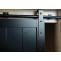 Wohnzimmerset aus Schrank und Sideboard HWC-K75, Schiebetre Staufcher, Holz-Optik Industrial Metall ~ naturfarben