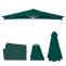 Ersatz-Bezug fr Sonnenschirm N23, Sonnenschirmbezug Ersatzbezug, 2x3m rechteckig Stoff/Textil 4,5kg UV 50+ ~ grn