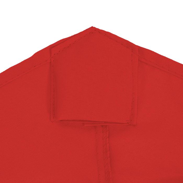 Ersatz-Bezug fr Sonnenschirm Florida, Sonnenschirmbezug Ersatzbezug,  3m Polyester 6 Streben ~ rot