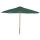 Sonnenschirm Florida, Gartenschirm Marktschirm, Ø 3,5m Polyester/Holz 7kg ~ grün