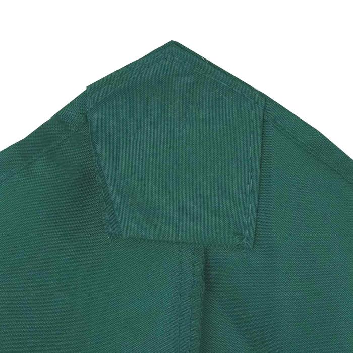 Ersatz-Bezug fr Sonnenschirm Florida, Sonnenschirmbezug Ersatzbezug,  3,5m Polyester 8 Streben ~ grn