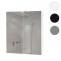 Spiegelschrank HWC-B19b, Badschrank Hngeschrank, 2 Regalbden hochglanz FSC-zertifiziert 70x60x16cm ~ wei