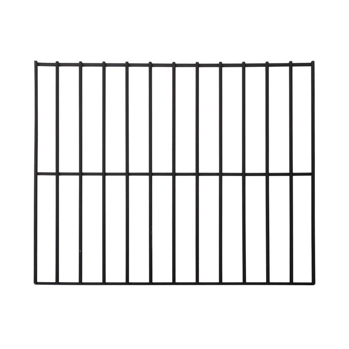 B-Ware (Gebrauchspuren/Schrauben fehlen SK3) | Gartenofen HWC-K89 Gartenkamin Schrhaken Feuerstelle 150x35x34cm schwarz