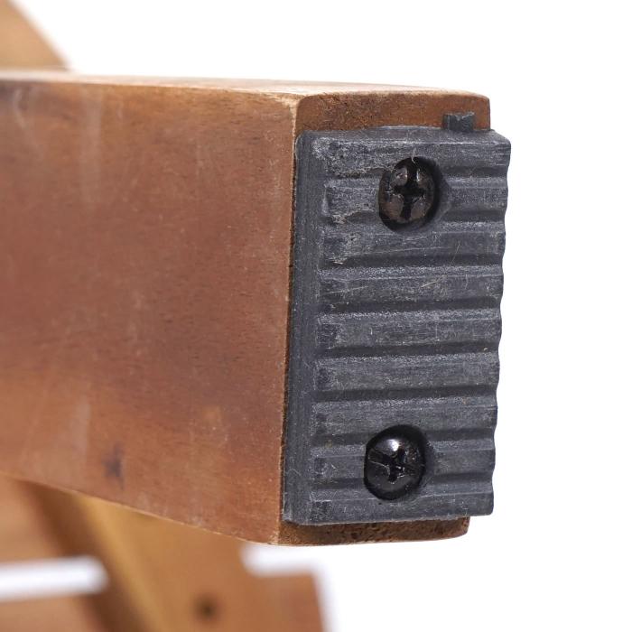Defekte Ware (Verbindung gebrochen SK5) | Klapptisch HWC-L19, klappbar Akazie Holz MVG-zertifiziert 71x70x34cm