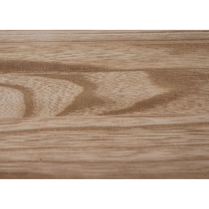 Wandregal HWC-K78, Hngeregal Schweberegal, 3 Regalbden Massiv-Holz Industrial 60x60x18cm ~ natur, Metall schwarz