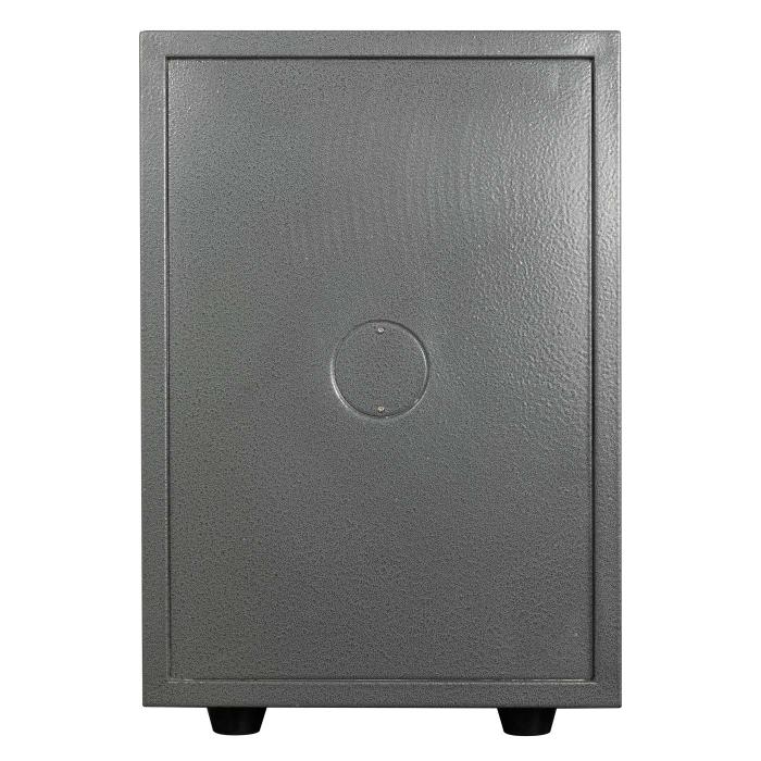 Tresor HWC-L48, feuerfest (60min) Safe Geldschrank Doppelbolzenverriegelung, 44kg Metall 52x36x39cm 20L ~ grau