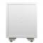 Tresor HWC-L48, feuerfest (60min) Safe Geldschrank Doppelbolzenverriegelung, 72kg Metall 60x46x47cm 39L ~ wei