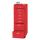 Rollcontainer HWC-L49, Schubladenschrank Stahlschrank Aktenschrank, Metall 115x40x41cm 8 Schubladen ~ rot