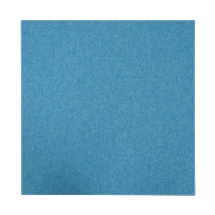 4er-Set Akustikwandpaneel HWC-L52, Wandpaneele Akustikplatten, schalldmmend 1qm Flche 50x50cm ~ blau