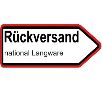 Rckversand Retoure, national Langware (bis 200cm, 31,5kg, Gurtumfang < 300cm)
