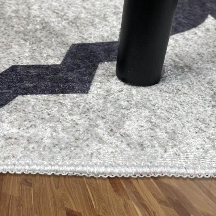 Teppich & Läufer Karo Flach (1,20m²) Beige von 6mm Heute-Wohnen HLO-JE26 & cm ~ Größen 80x150 7x Braun