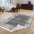 Teppich & Läufer Artus Flach 6x Größen Grau 6mm HLO-JE4 ~ 60x100 cm (0,60m²)