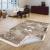 Teppich & Läufer Rosen Barock Flach 6x Größen Braun & Lila 6mm HLO-JE11 ~ 120x180 cm (2,16m²)
