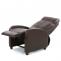 B-Ware (Rckenteil dunkler als Sitzflche SK3) | Fernsehsessel Relaxsessel Liege Sessel Denver, Kunstleder ~ braun