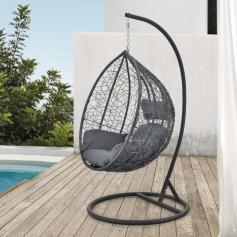 Hngesessel HLO-PX4 1-Sitzer ~ Dunkelgrau
