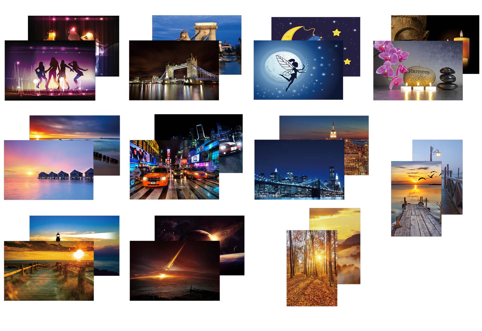 2x Led Bild Mit Beleuchtung Leinwandbild Leuchtbild Wandbild Alle Varianten Auf Einem Blick