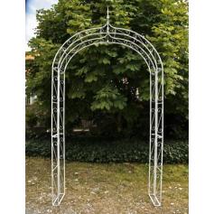 Rosenbogen Lenz 264x147x37cm ~ antik-weiss