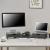 Monitorstnder HLO-PX13 mit 2 Schubladen 60x22x11cm ~ Dunkelgrau
