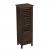 Kommode Schrank, 90x30x25cm, Shabby-Look, Vintage ~ braun