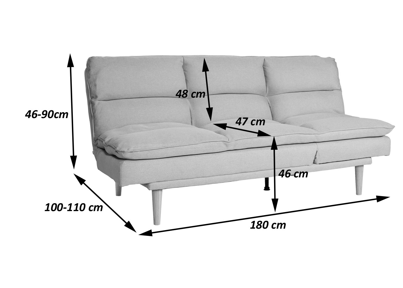 Schlafsofa HWC-M79 Bemaung