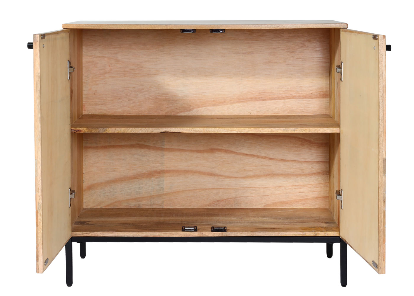  Highboard HWC-L95 Frontansicht geffnet