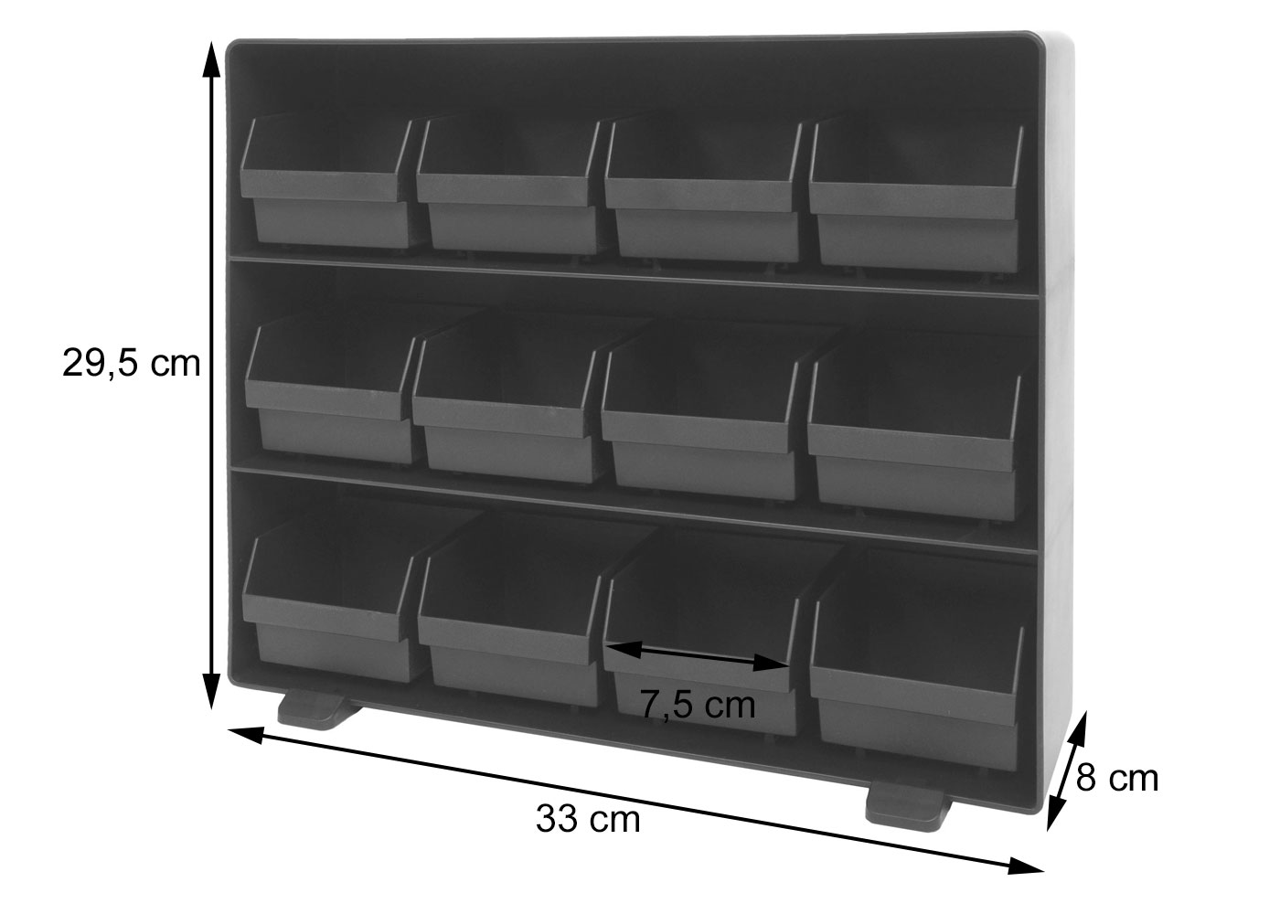 Aufbewahrungsbox HWC-M10 Bemaungsbild