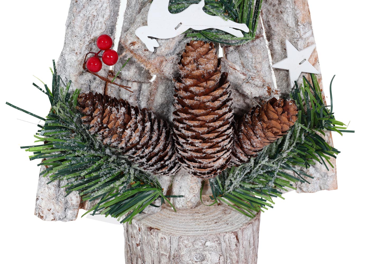 Deko-Weihnachtsbaum HWC-M16 Detailbild Tannenzapfen