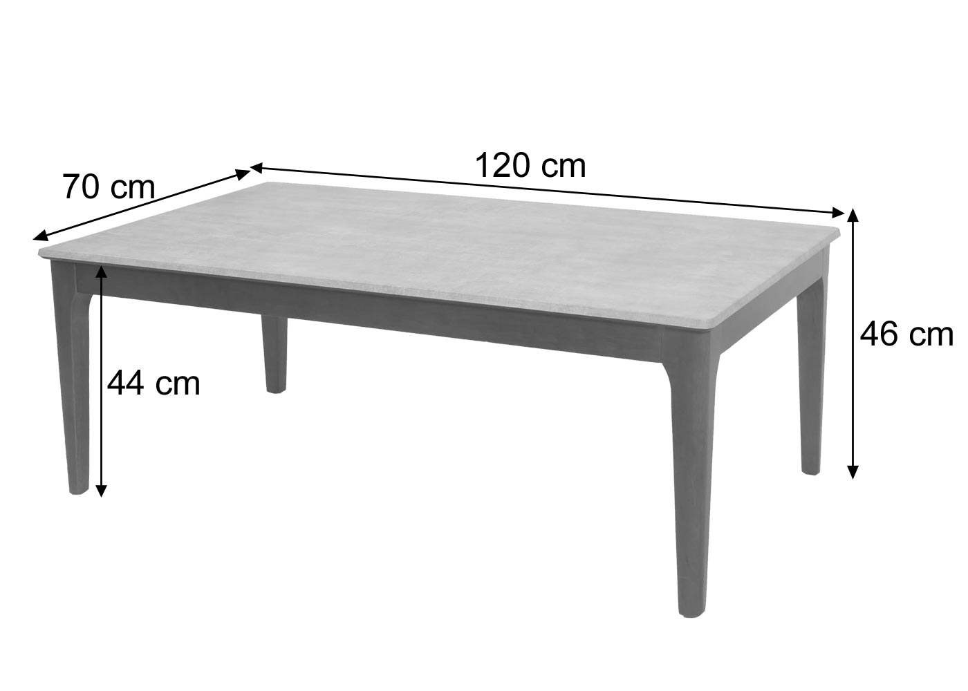 Mae Couchtisch HWC-M55