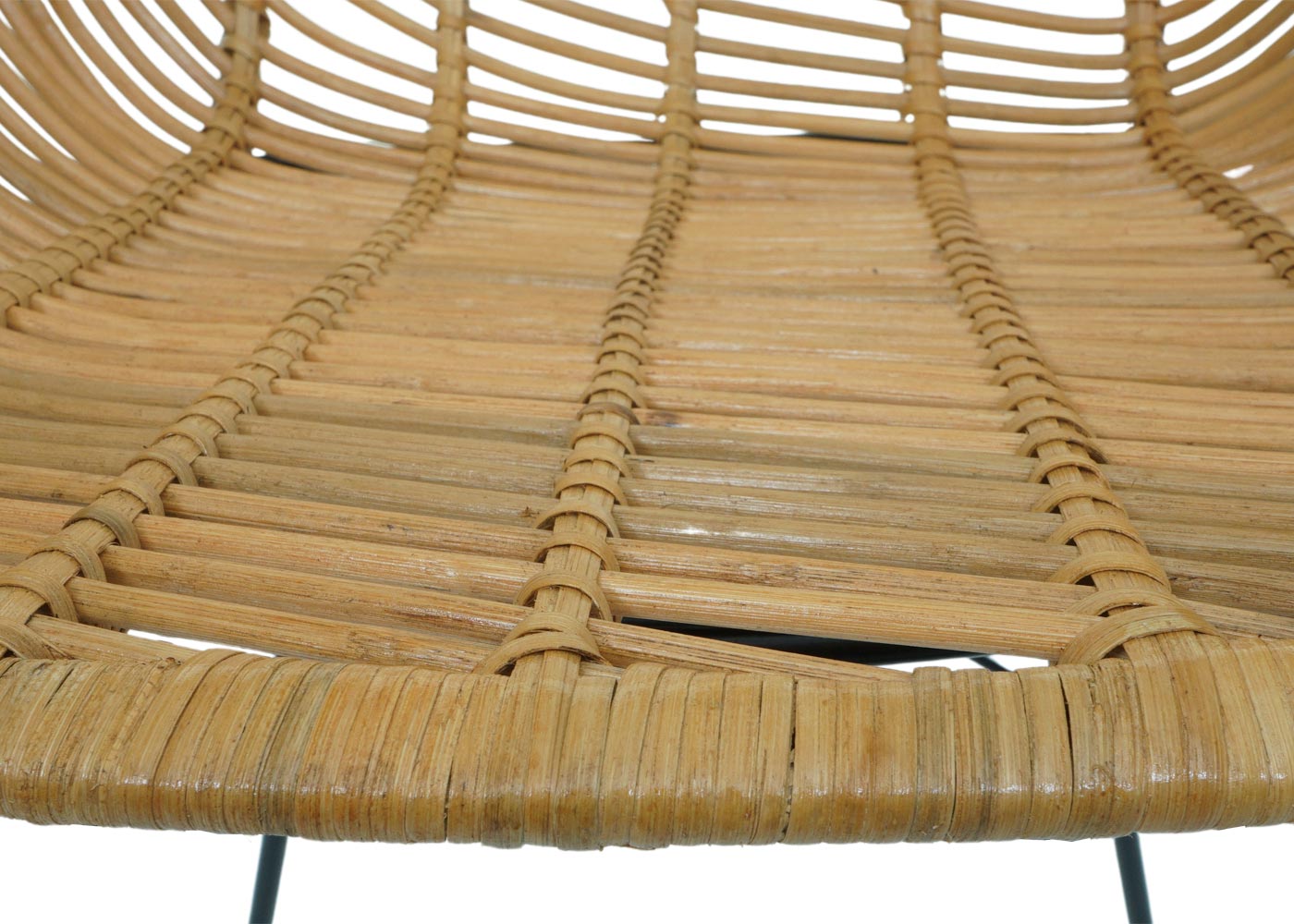 Detailbild Kubu Rattan Stuhl HWC-M28