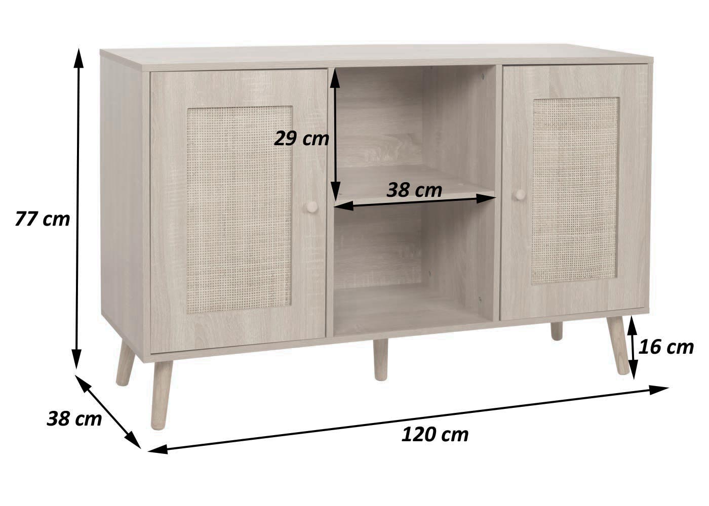 Sideboard HWC-M42 Bemaung