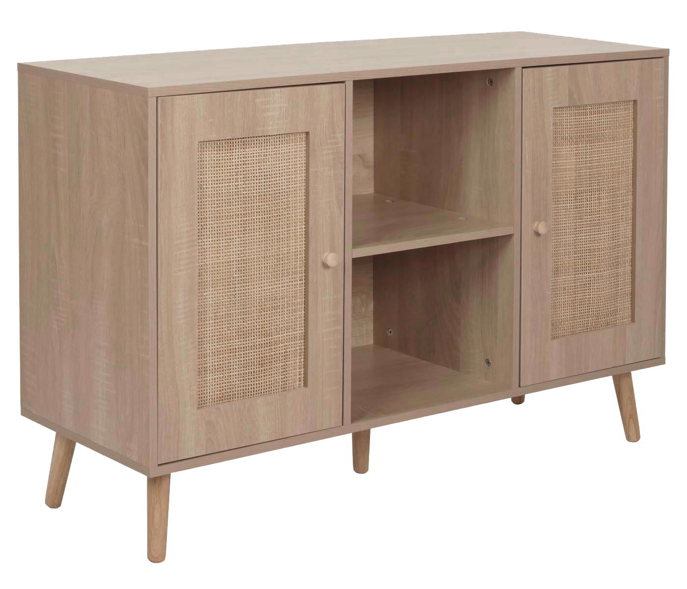 Sideboard HWC-M42 Seitenansicht