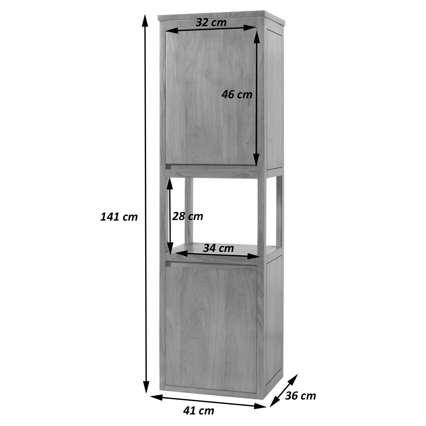 Hochschrank HWC-M75 Bemaung