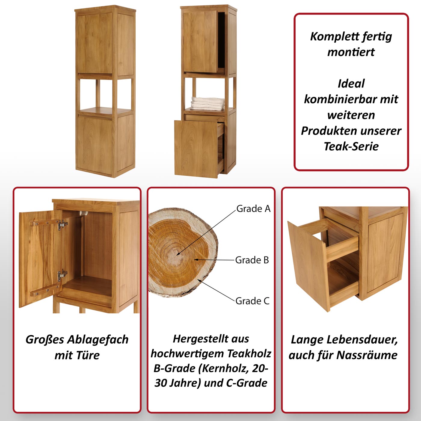 Hochschrank HWC-M75 Funktionsbild