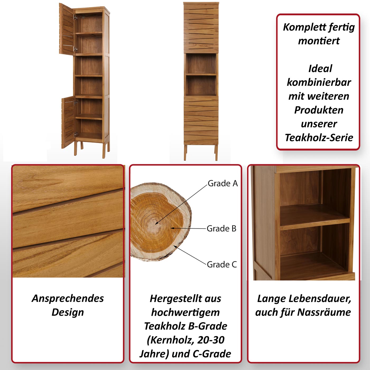 Waschbeckenunterschrank HWC-M73 Funktionsbild