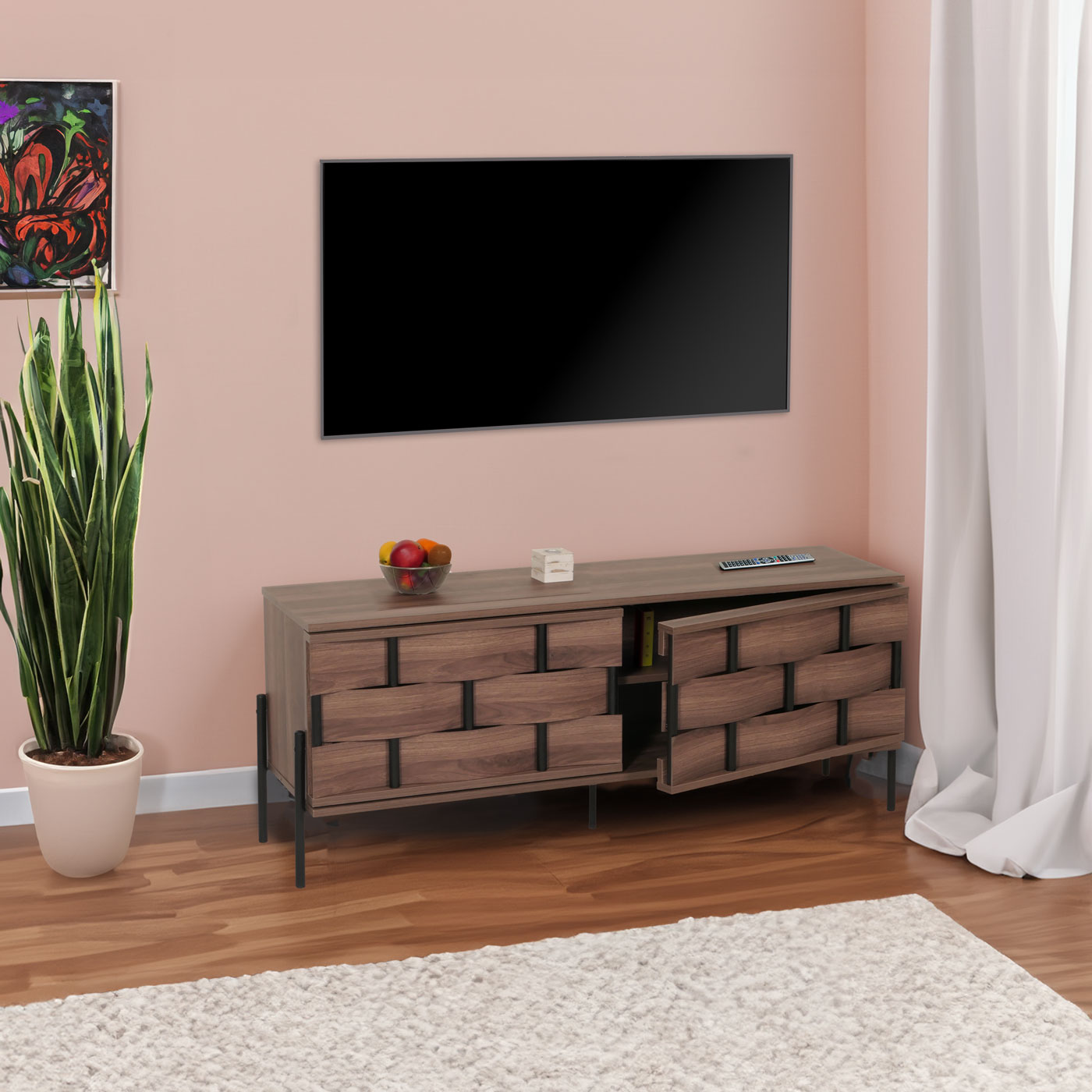 Ambientebild HWC-M44 TV-Rack