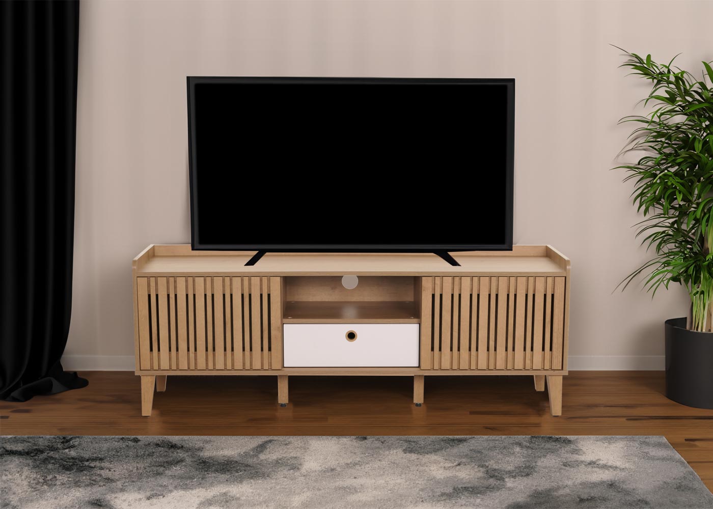 TV-Rack HWC-M48 Ambiente