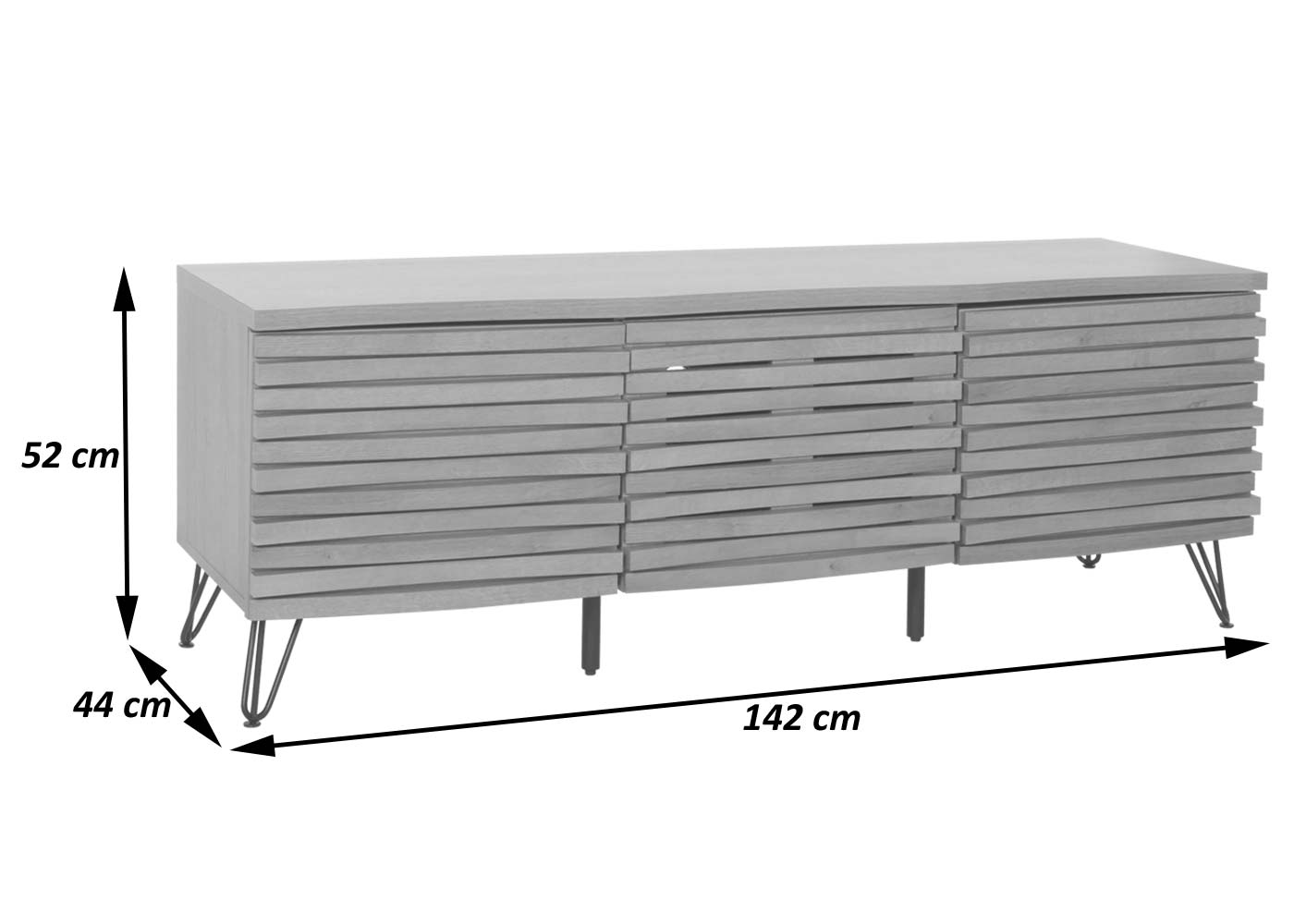 TV-Rack HWC-M49 Bemaung