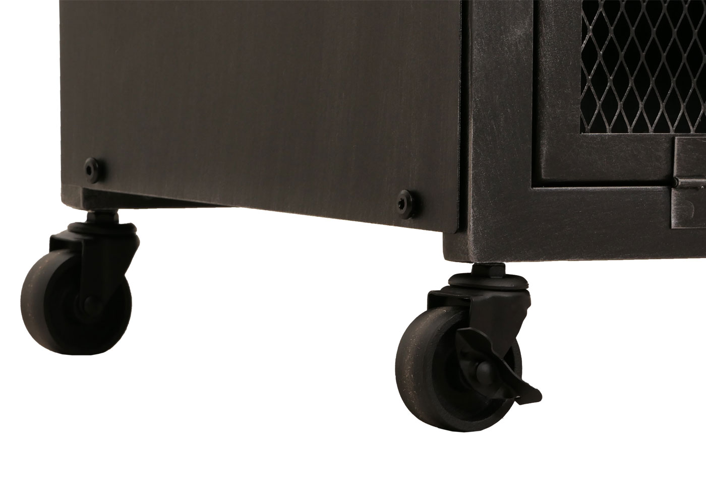 Sideboard HWC-N28 Detailbild Rollen