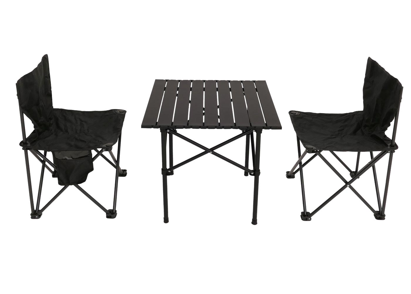 Campingset HWC-N50 Seitenansicht Set