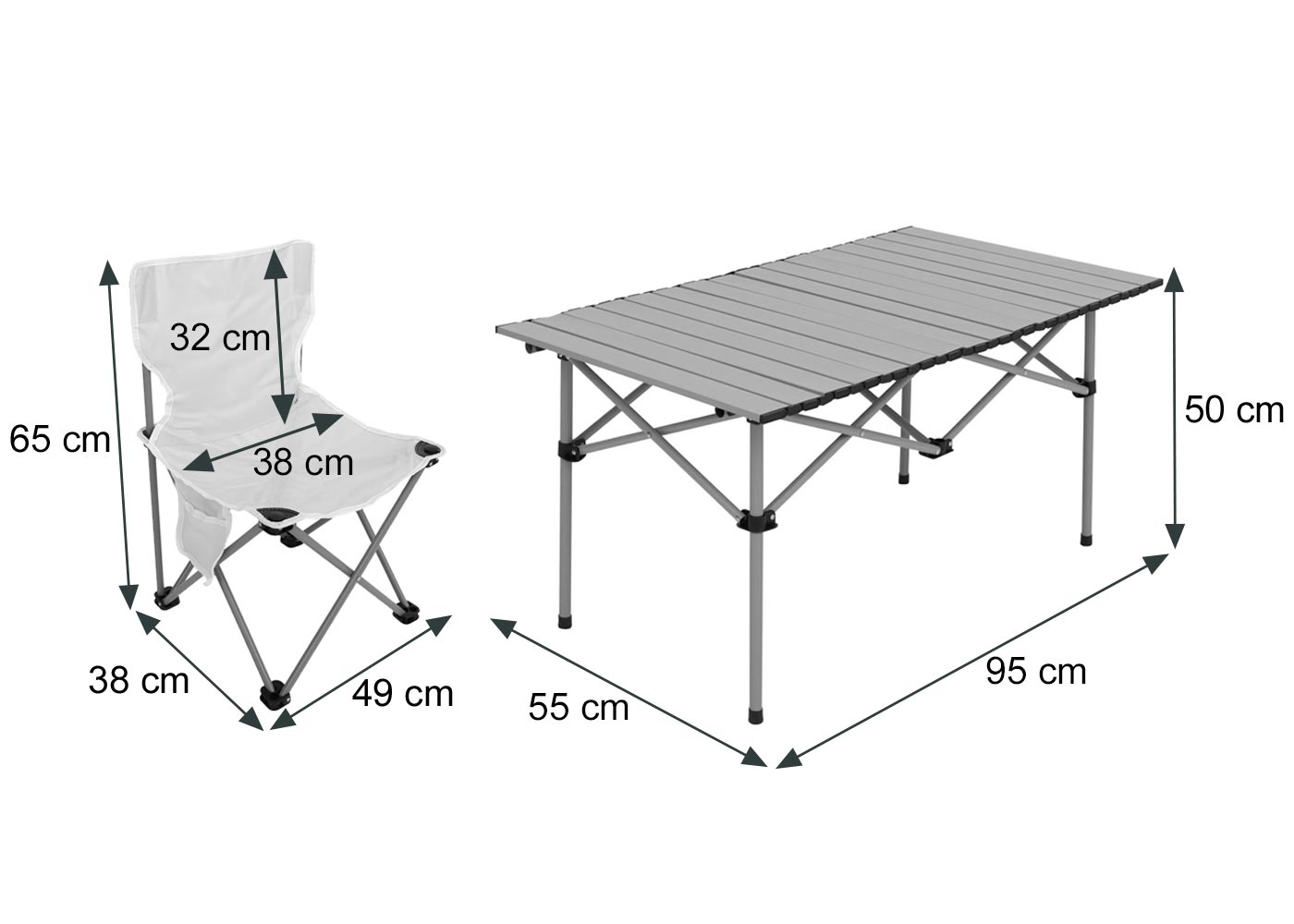 Campingset HWC-N50 Bemaung