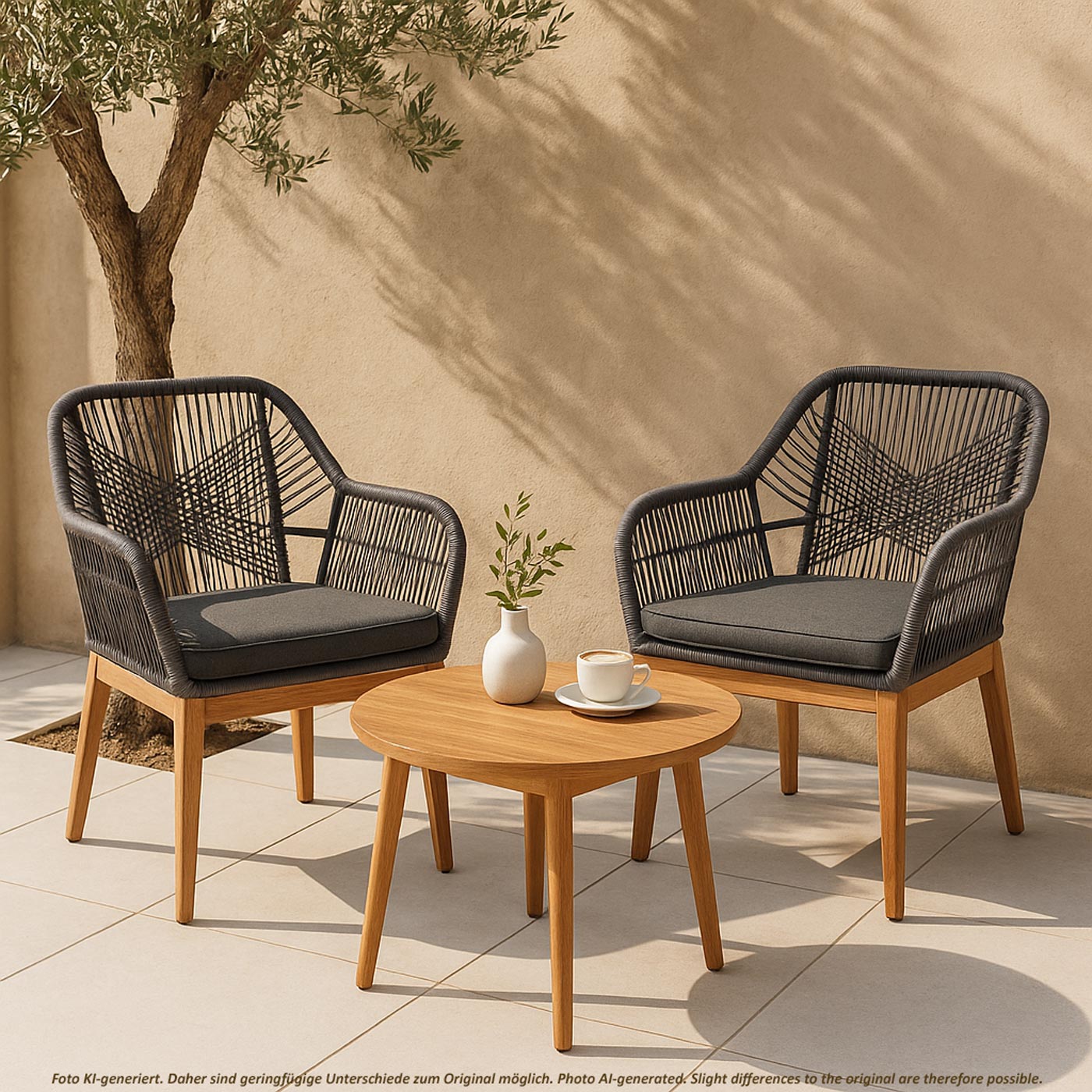 Gartenstuhl HWC-H56b Ambiente